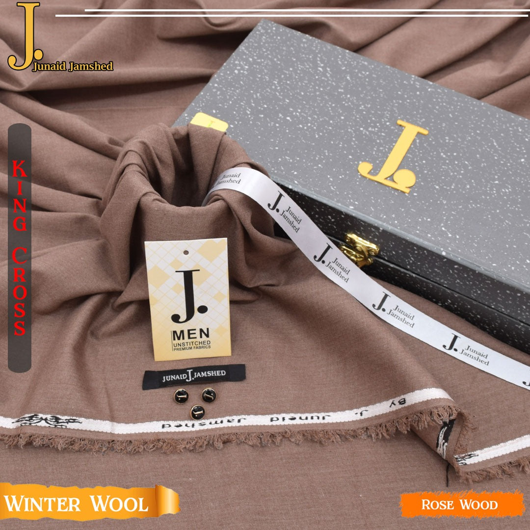 J. Elite Class Premium king Cross Wool With Luxury Box & Bag ROSE WOOD
