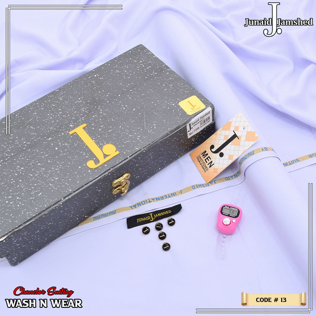 J. Elite Class 4 Season Wash N Wear With Luxury Box PURE WHITE