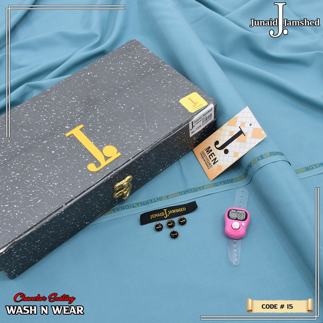 J. Elite Class 4 Season Wash N Wear With Luxury Box Cadit Blue