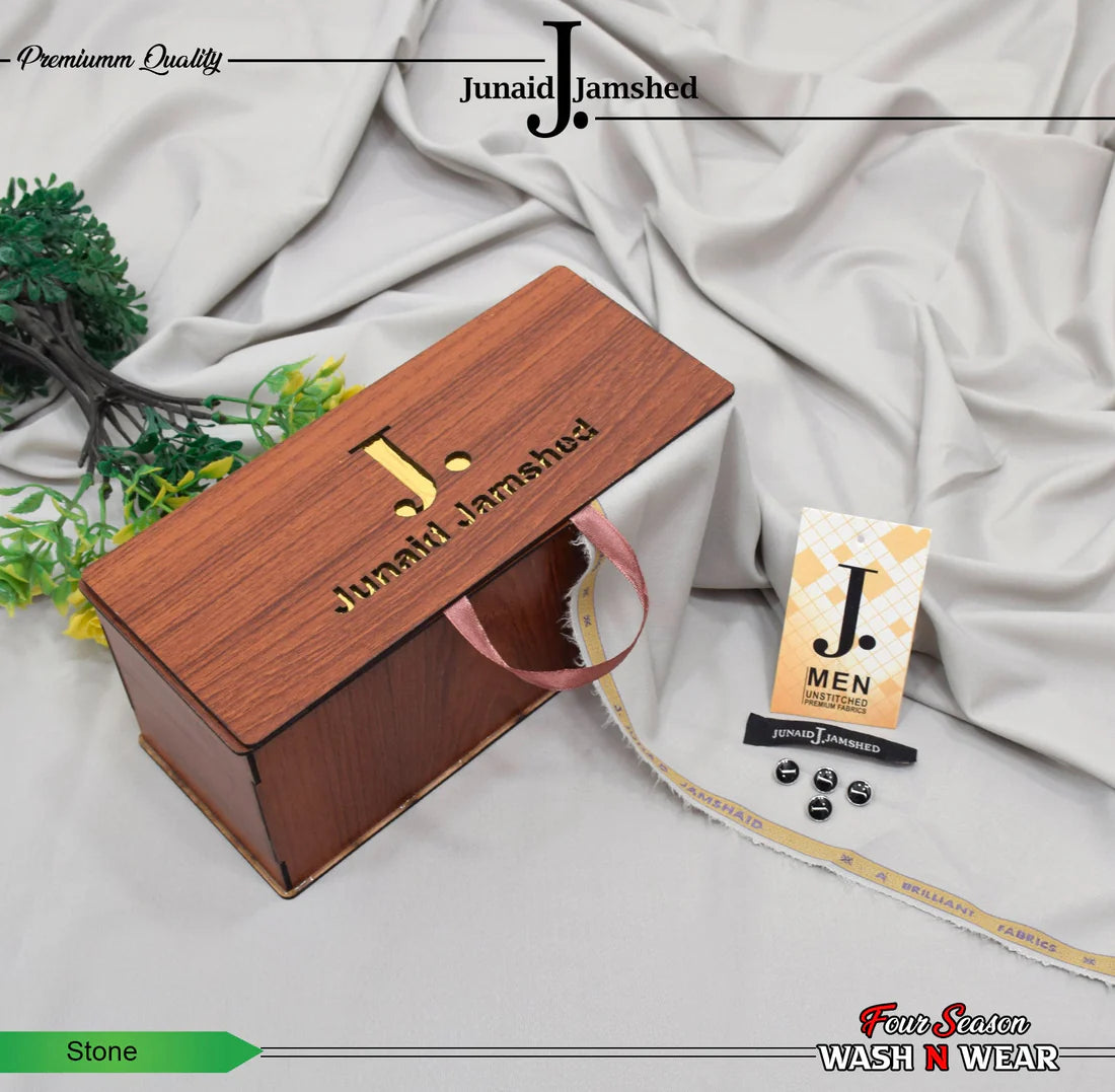 J. PREMIUM QUAILTY WASH N WEAR ( Silver Stone )