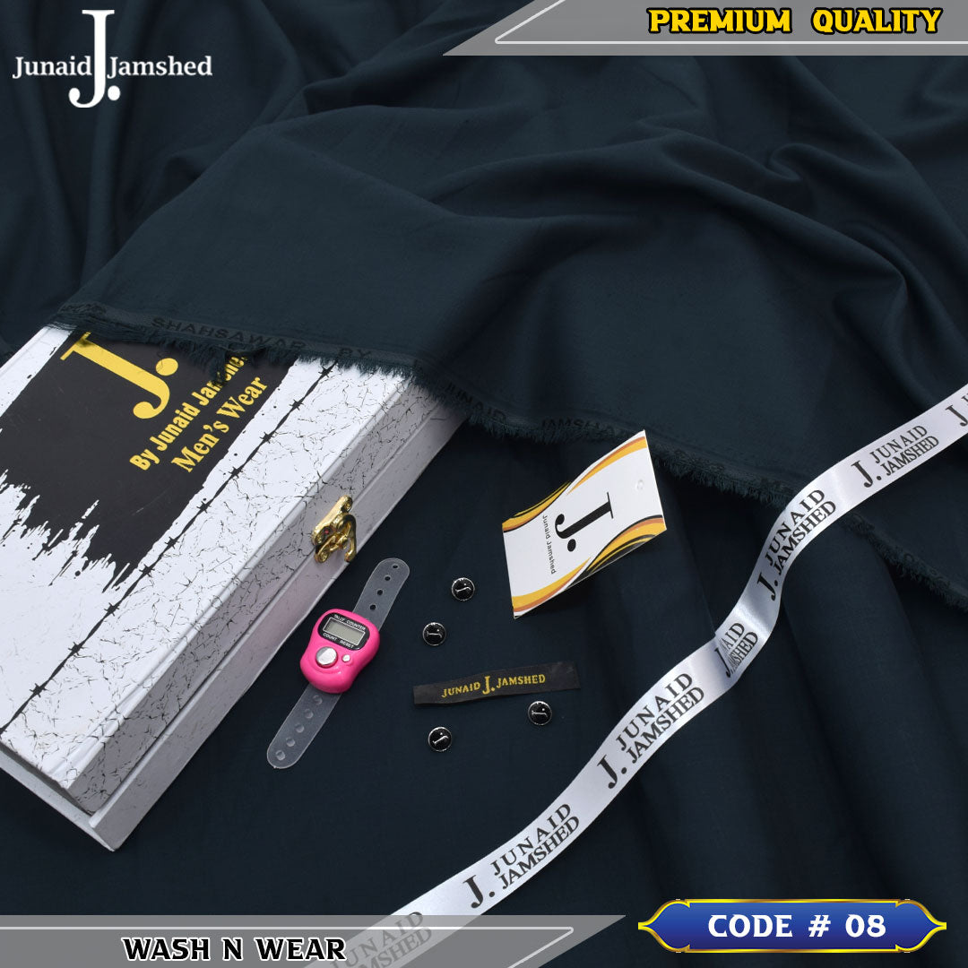 J. Premium Wash N Wear With Luxury Box & Bag ( GUNMETAL )