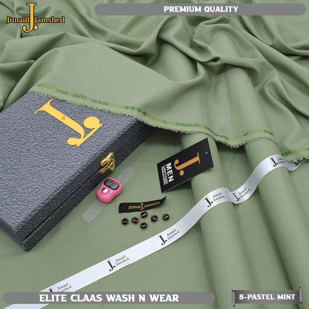 J. Elite Class 4 Season Wash N Wear With Luxury Box Pastel Mint