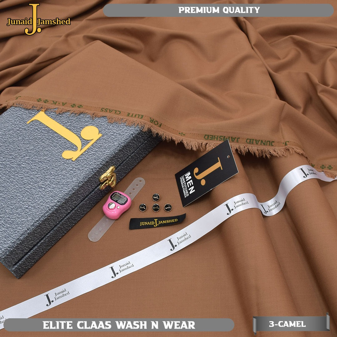 J. Elite Class 4 Season Wash N Wear With Luxury Box Camel
