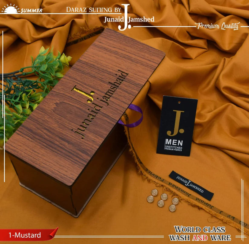 J. PREMIUM QUAILTY WASH N WEAR ( MUSTARD )