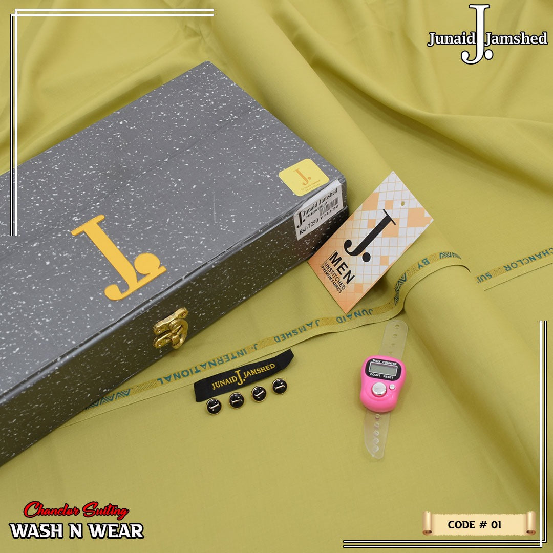 J. Elite Class 4 Season Wash N Wear With Luxury Box Pistiachio