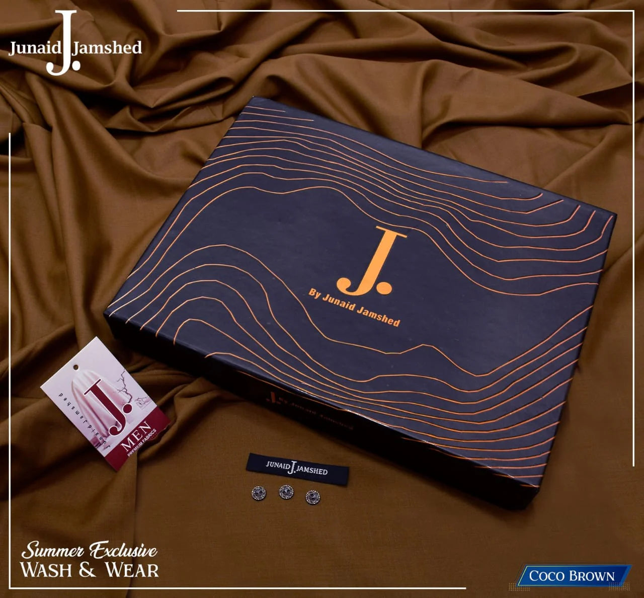 Summer Wash & Wear- j. Coco Brown With Box