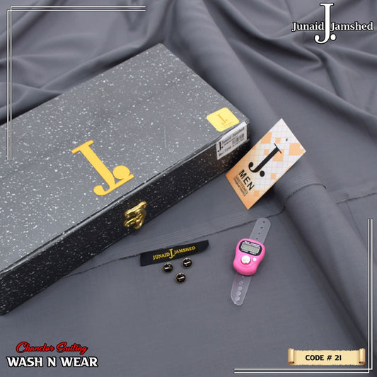 J. Elite Class 4 Season Wash N Wear With Luxury Box   Royal Grey