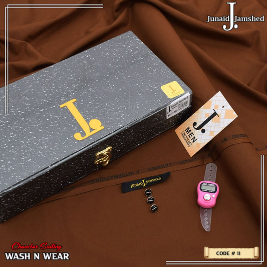 J. Elite Class 4 Season Wash N Wear With Luxury Box   Coco Brown