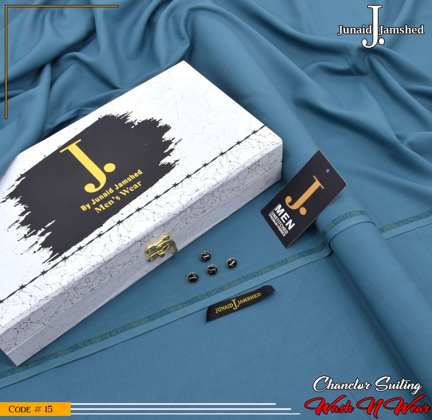 J. Elite Class 4 Season Wash N Wear With Luxury Box & Bag  ( ZINC )