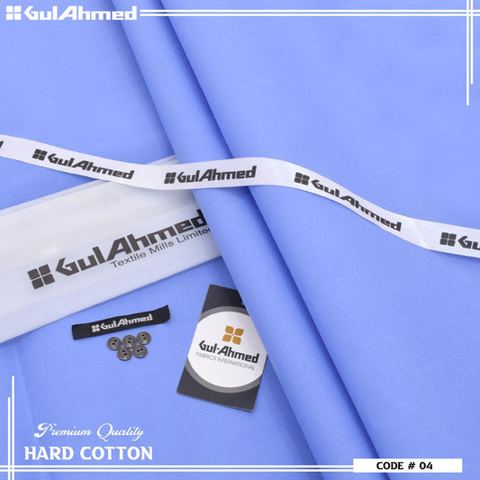 GulAhmed Hard Cotton Airjet Men’s Unstitched Summer Collection ( Sky Purpule )