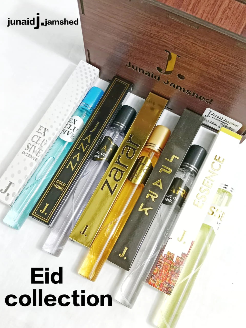 J. 5 IN 1 WODEN GIFT BOX PERFUME 35 ML