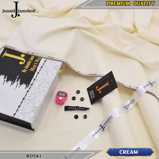 J. Premium 12 Pound Bosky With Luxury Box & Bag  (  CREAM  )