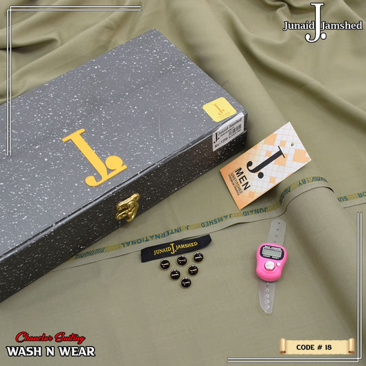 J. Elite Class 4 Season Wash N Wear With Luxury Box   Ash Grey